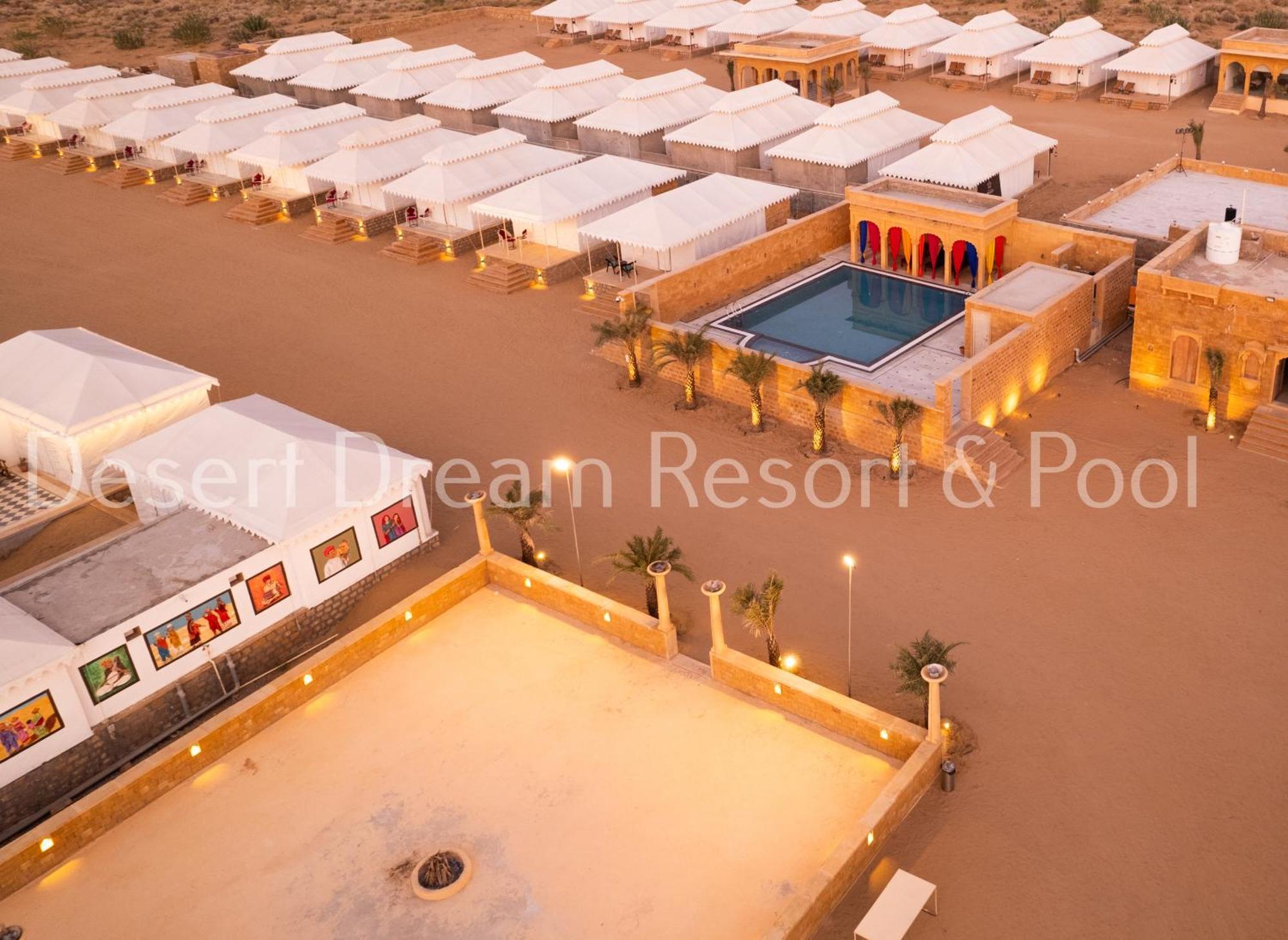 Desert Dream Royal Camp & Pool Jaisalmer Esterno foto