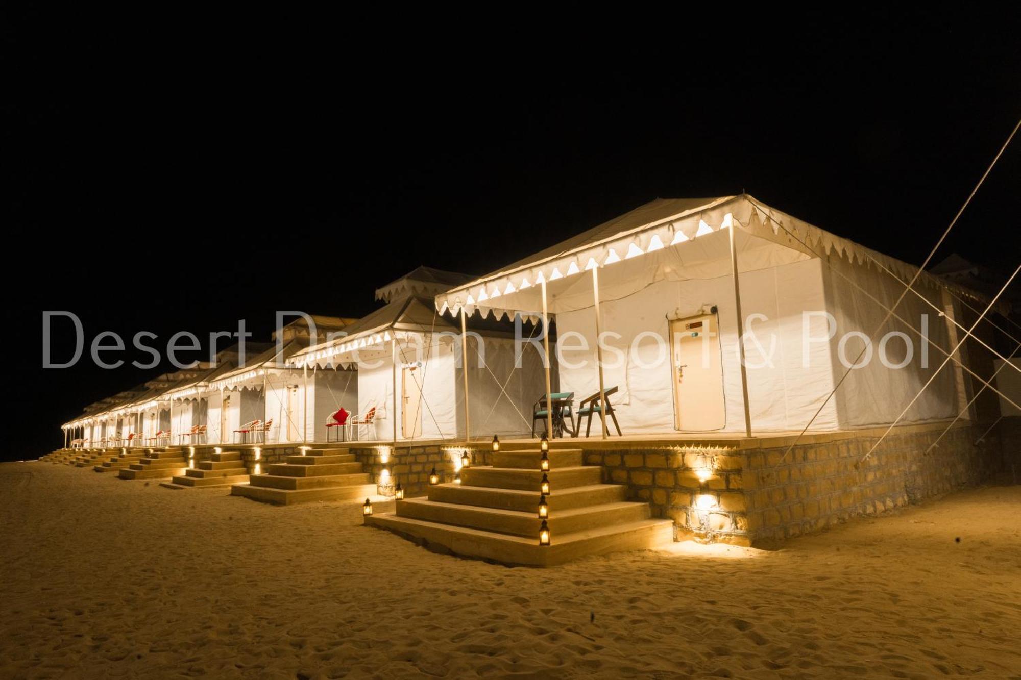 Desert Dream Royal Camp & Pool Jaisalmer Esterno foto